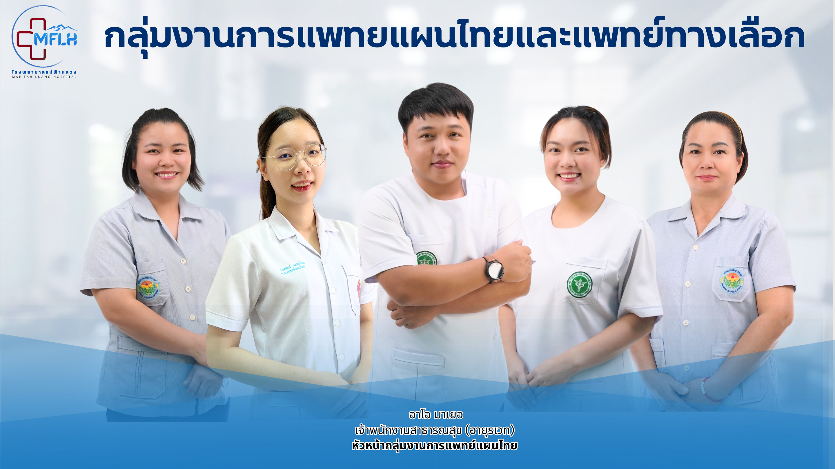 กลุ่มงานการแพทย์แผนไทยและการแพทย์ทางเลือก